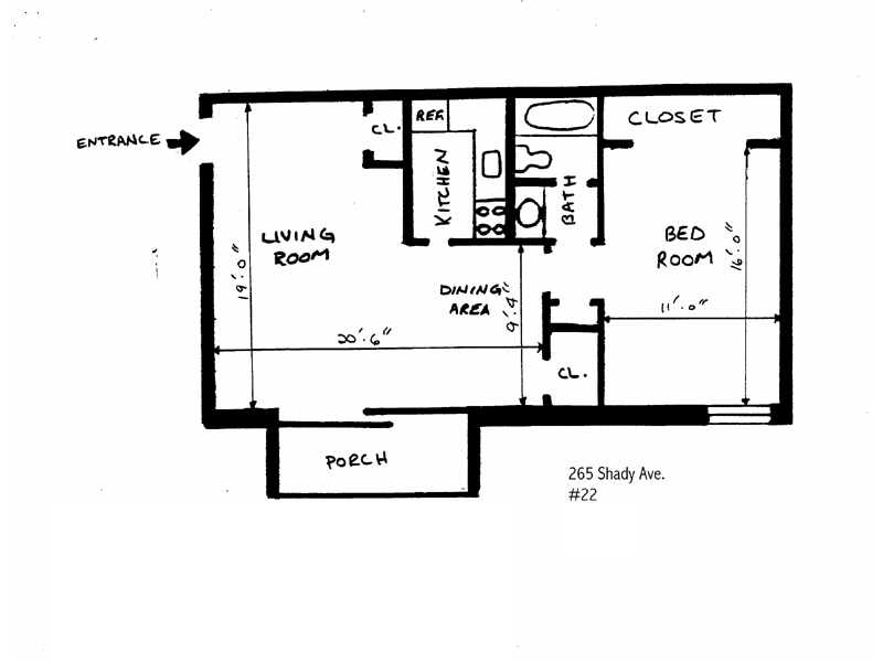 apartment floorplan