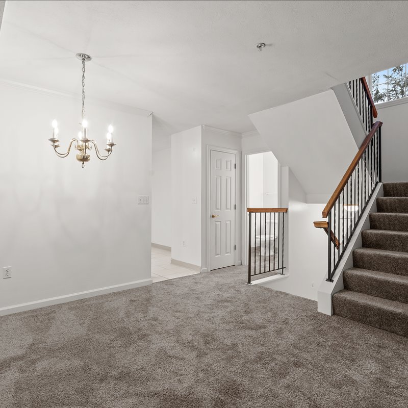 interior of Townhome
