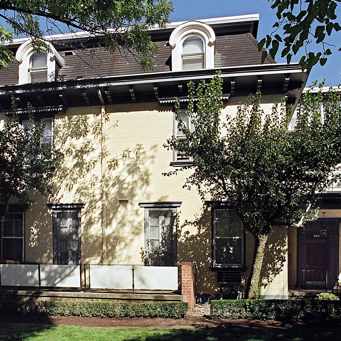 exterior of 343-345 Denniston Avenue